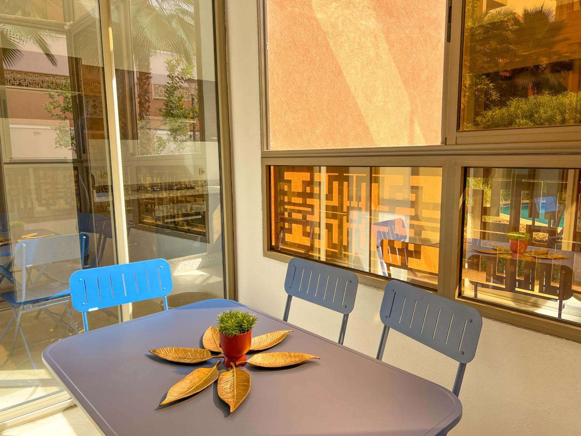 Modern Flat With Double Patio Right Next To Marrakech Center Apartment *
