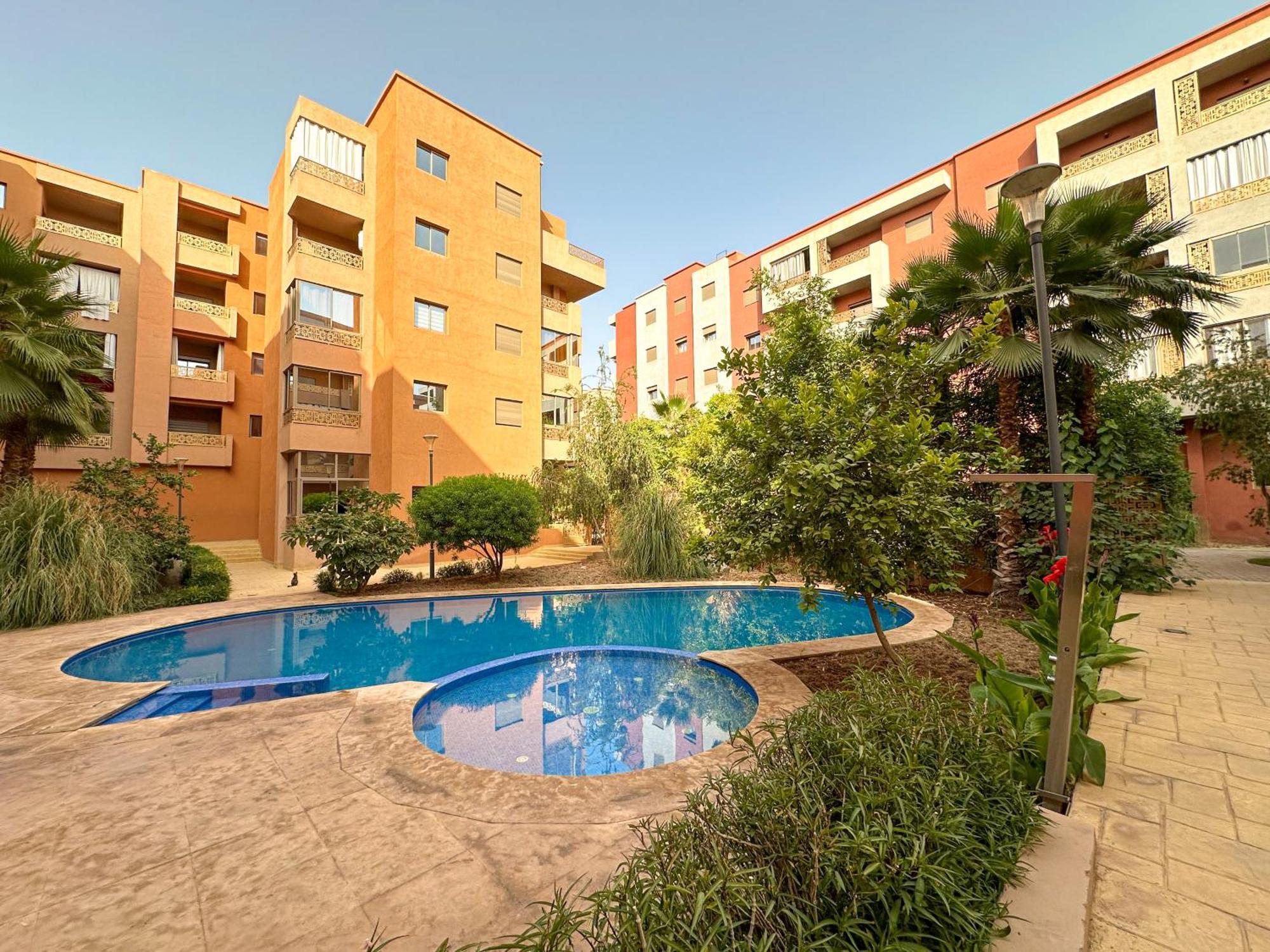 Apartment Modern Flat With Double Patio Right Next To Marrakech Center Marrakesh