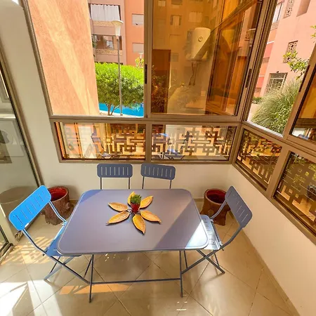 Modern Flat With Double Patio Right Next To Marrakech Center Apartment Marrakesh Exterior photo
